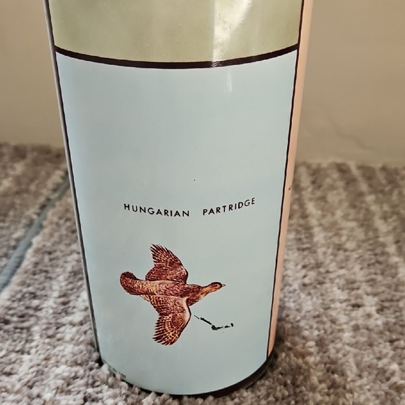 Vintage Red Thermos with Bird Design - Picture 7 of 9